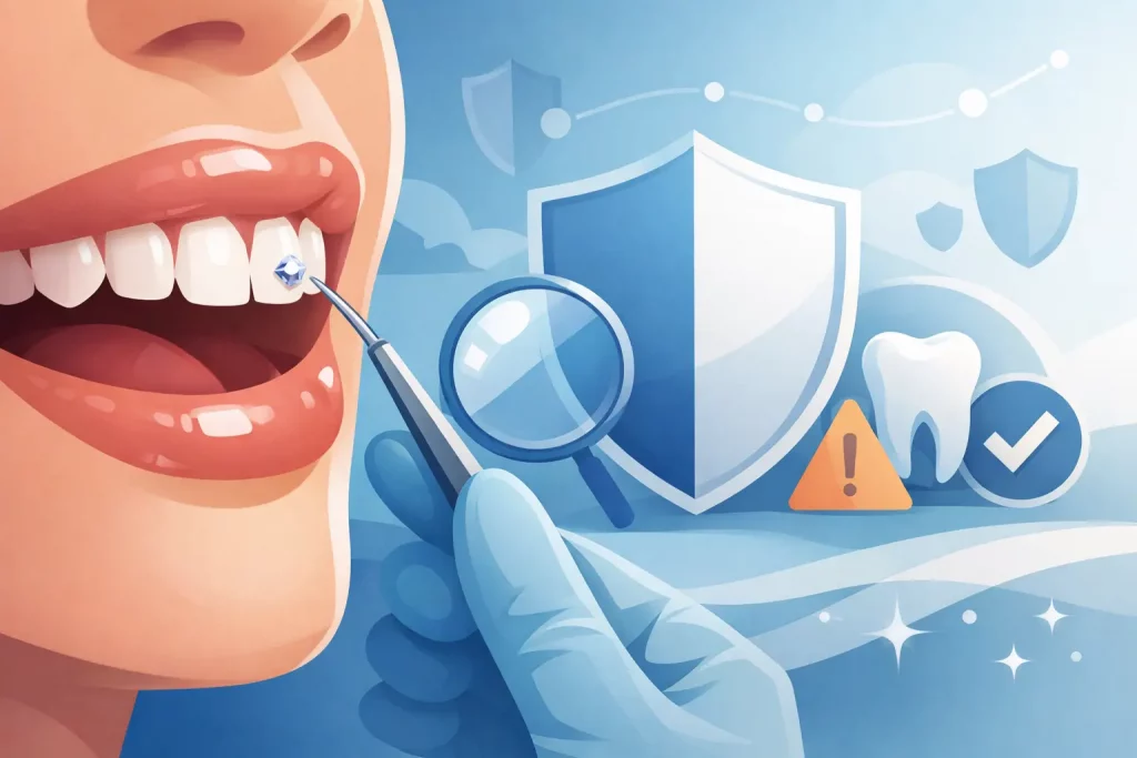 Le bijou dentaire est-il sécuritaire pour vos dents ?