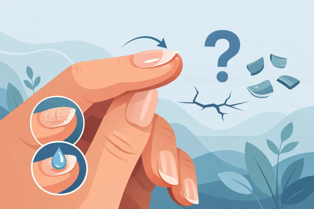 Pourquoi les ongles décollent-ils si vite ?